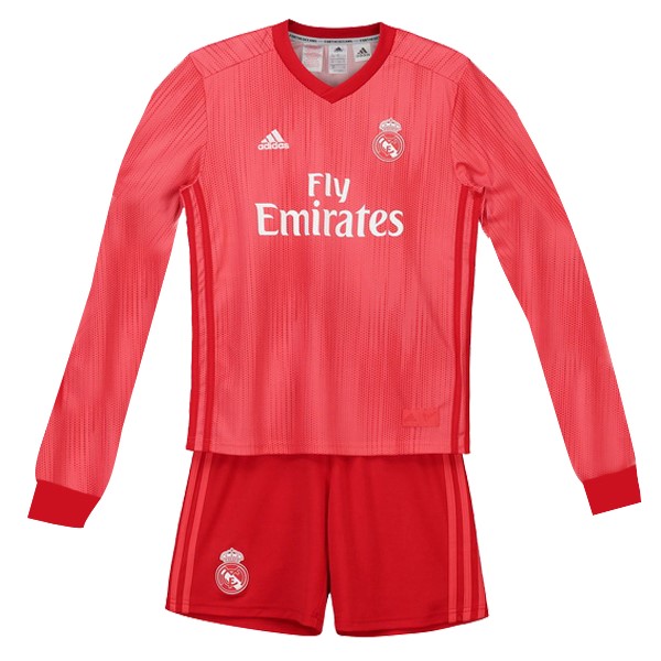 Maillot Football Real Madrid Third ML Enfant 2018-19 Rouge
